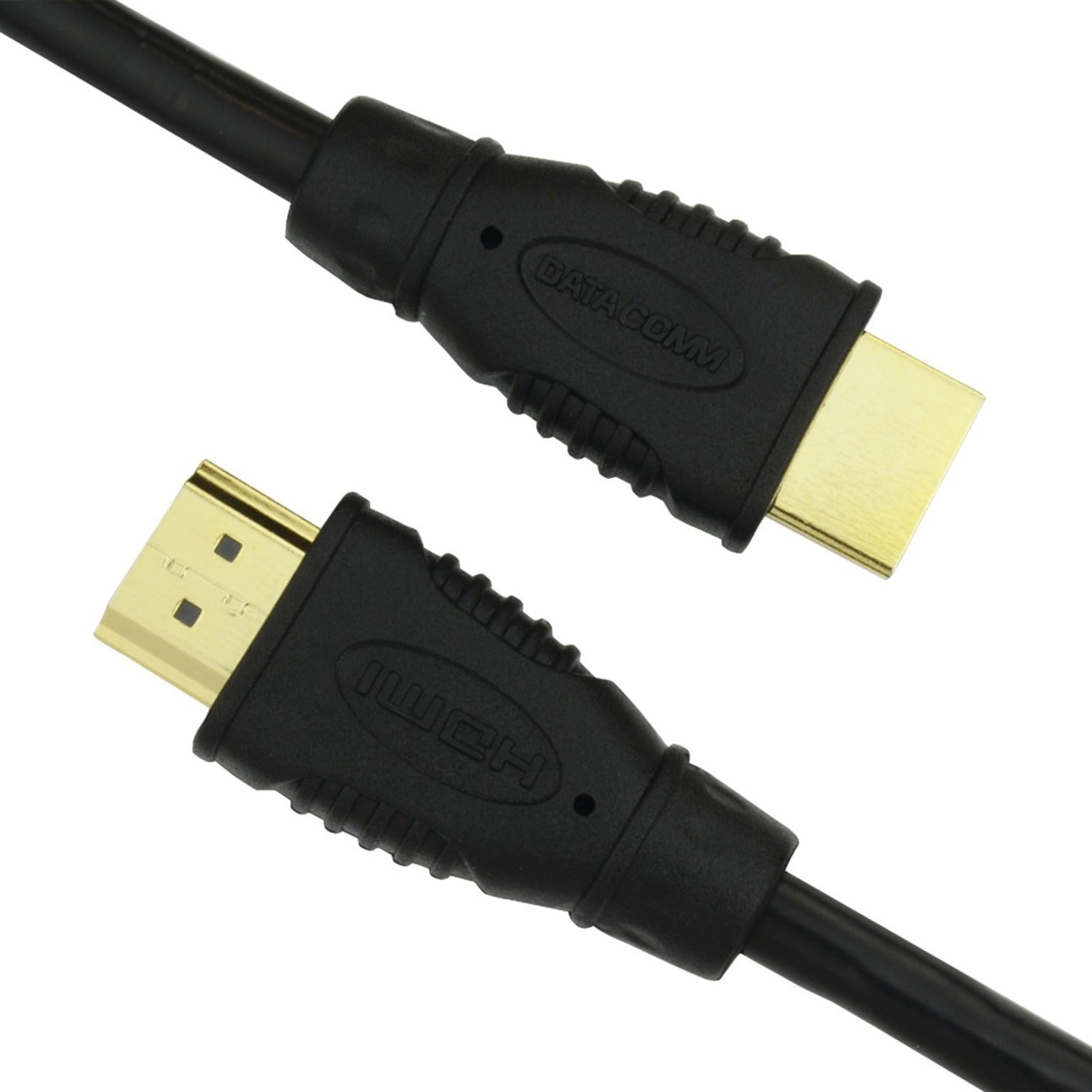 DataComm 46-1012-BK TrueStream Pro HDMI Audio/Video Kabel 12 ft vergoldete Anschlüsse 4K Ultra HD Unterstützung