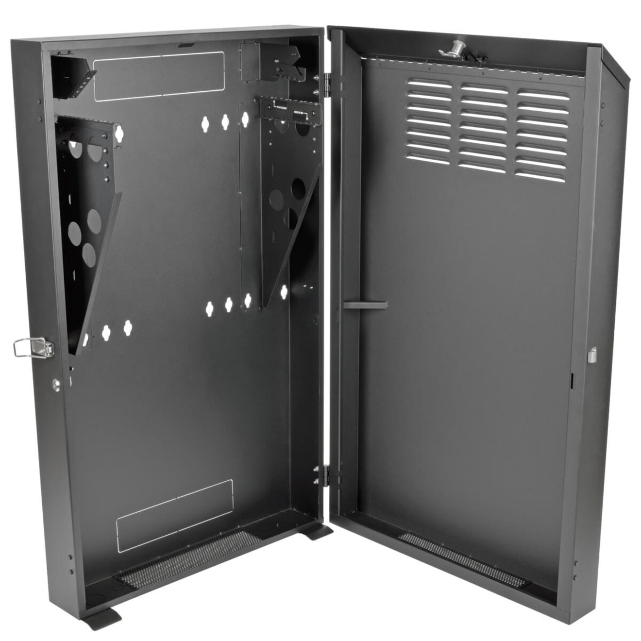 Tripp Lite SRWF2U36 SmartRack 2U Low-Profile Vertical-Mount Rack Cabinet Cable Management 5U Rack Height