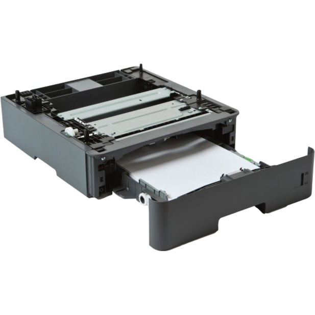 Brother LT5500 Optional Lower Paper Tray with extended drawer showing paper loading mechanism and adjustment guides