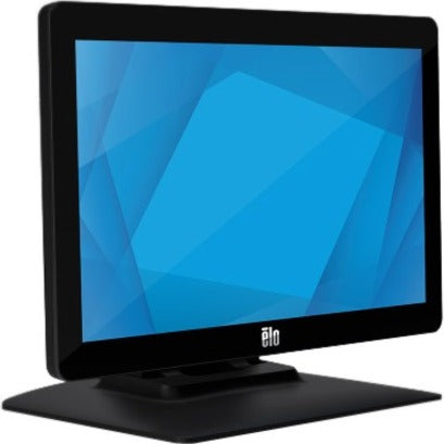 Side angle view of Elo 1502L monitor displaying mounting flexibility and slim profile