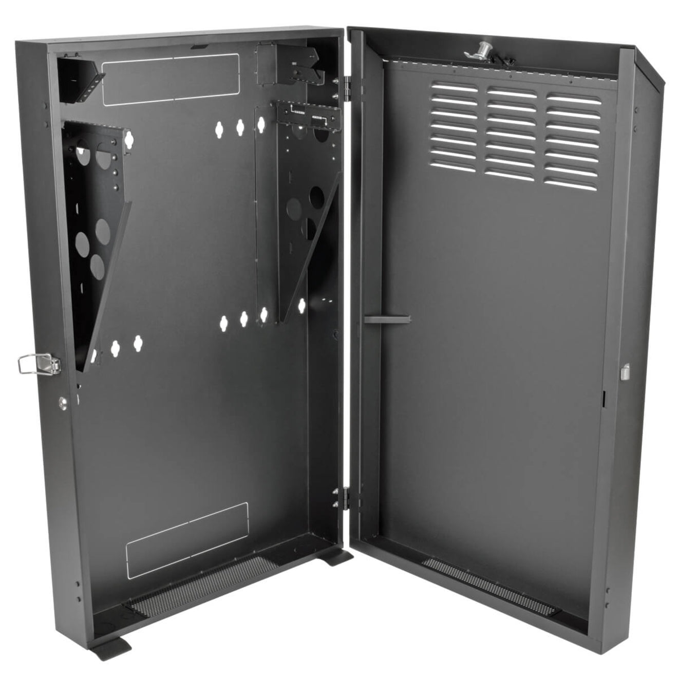 Tripp Lite SRWF4U36 SmartRack 4U Low-Profile Vertical-Mount 36" Rack Cabinet, Cable Management, Server and Patch Panel Compatible