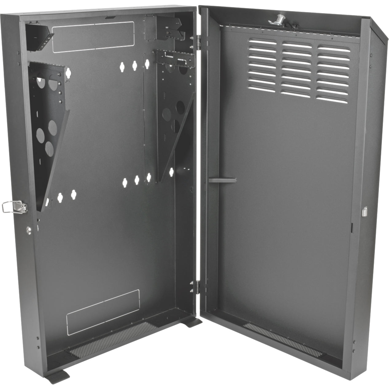 Tripp Lite SRWF4U36 SmartRack 4U Low-Profile Vertical-Mount 36" Rack Cabinet, Cable Management, Server and Patch Panel Compatible