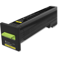 Lexmark Unison CS820 Extra High Yield Yellow Toner Cartridge, 22,000 Pages, Laser Print Technology, Compatible with CS820dte/dtfe/de Printers - 72K1XY0 (1 Year Warranty)