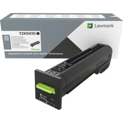 Cartrige de toner noir Lexmark 72K0X10 33K Haut Rendement Laser 33000 Pages (CS820 CX820/825)