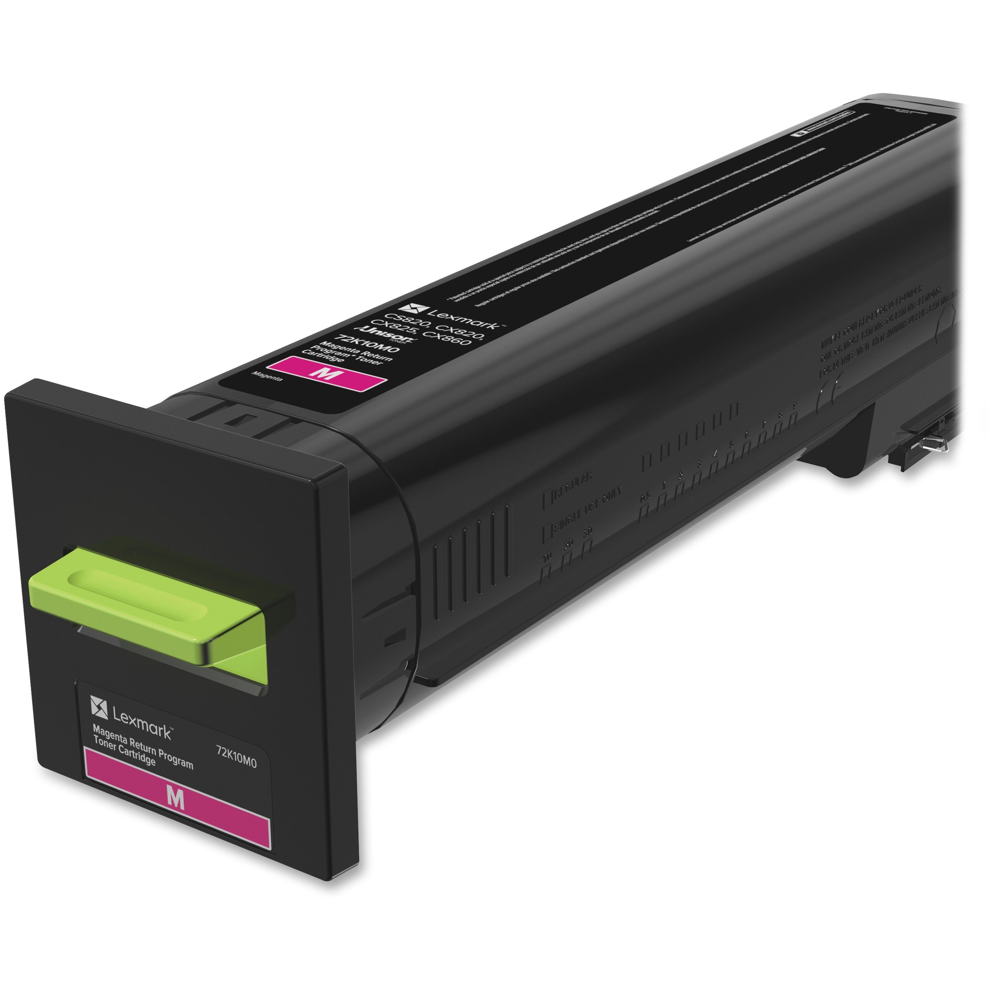 Lexmark 72K10M0 Unison Original Toner Cartridge Magenta 8000 Pages 렉스마크 72K10M0 유니슨 오리지널 토너 카트리지 마젠타 8000 페이지