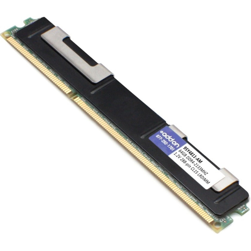 إضافة 95Y4811-AM وحدة ذاكرة SDRAM DDR4 سعة 64 جيجابايت، ECC، 2133 ميجاهرتز، ضمان مدى الحياة