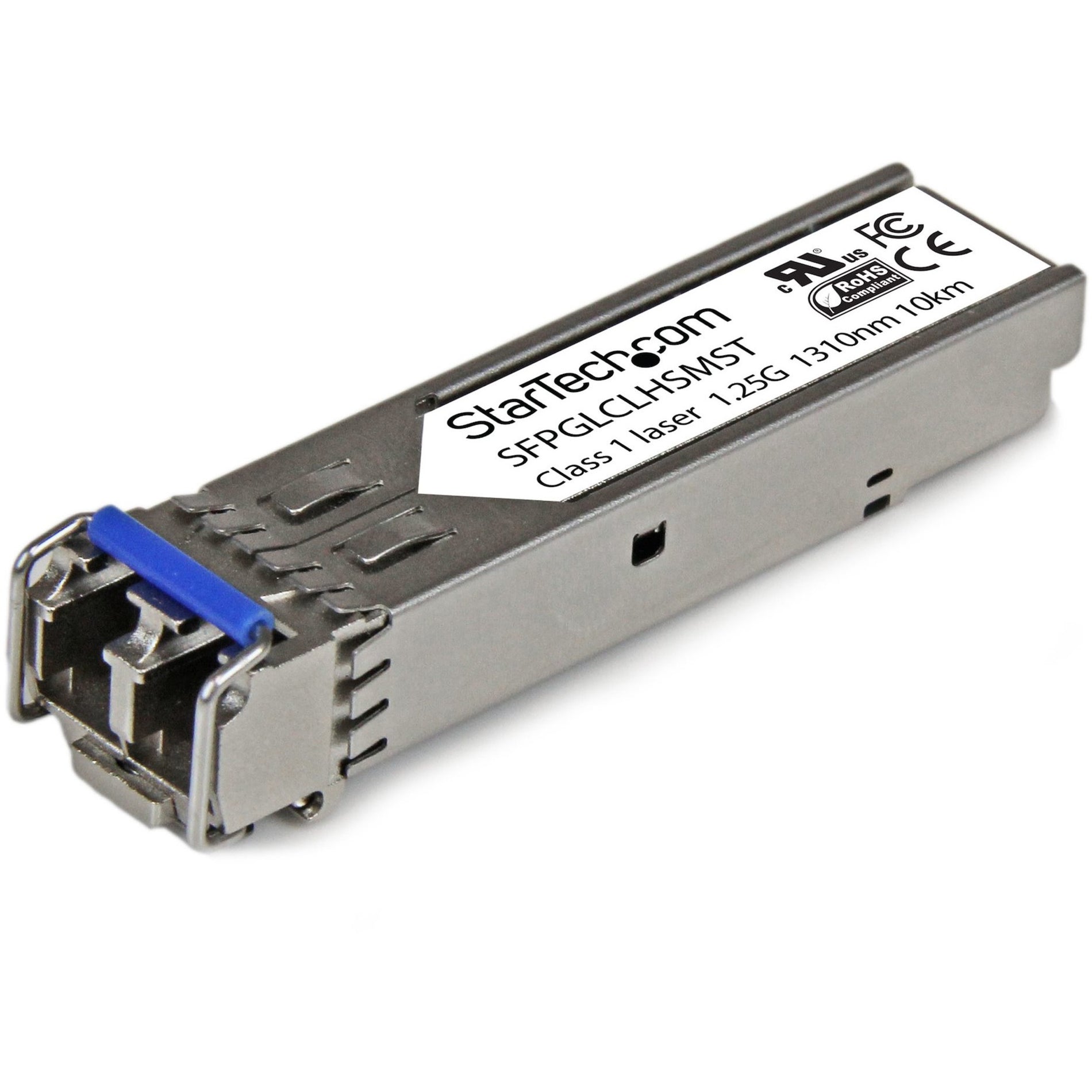 StarTech.com GLCLHSM10PST 千兆光纤SFP收发器模块-兼容Cisco GLC-LH-SM- 10包 1000Base-LX/LH LC连接器 品牌名：StarTech.com，翻译品牌名：星科技