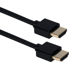 QVS HDT-0.5F 0.5英尺高速HDMI UltraHD 4K电缆，薄灵活带以太网 品牌名称: QVS 品牌名称翻译: 奎光速