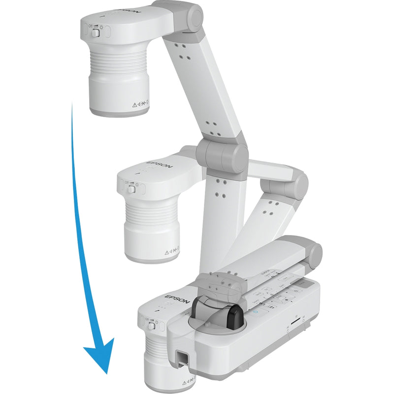 Multiple position demonstration of Epson DC-21's arm movement