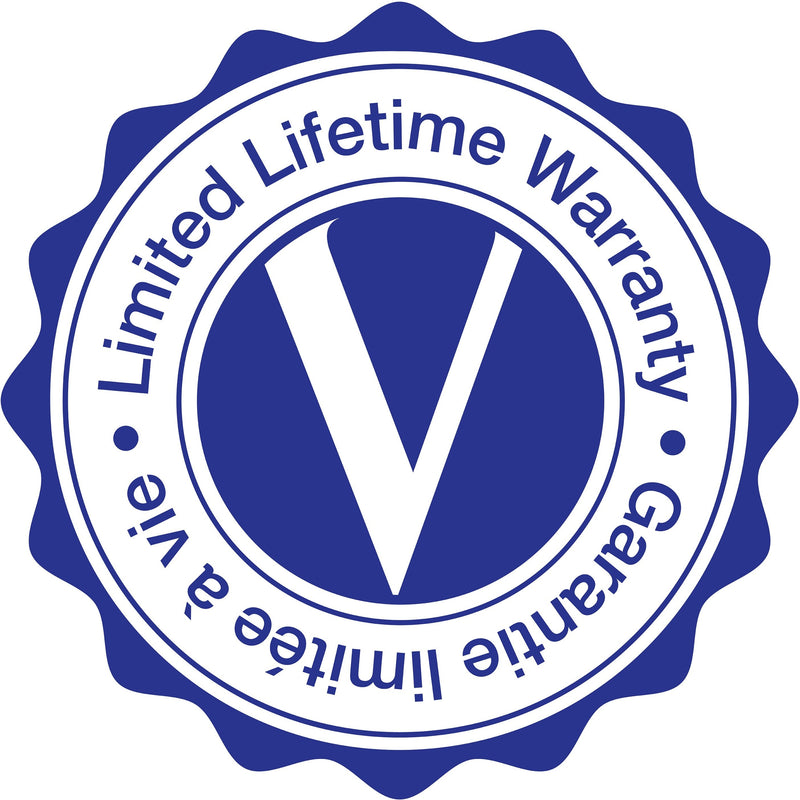 Verbatim lifetime warranty seal