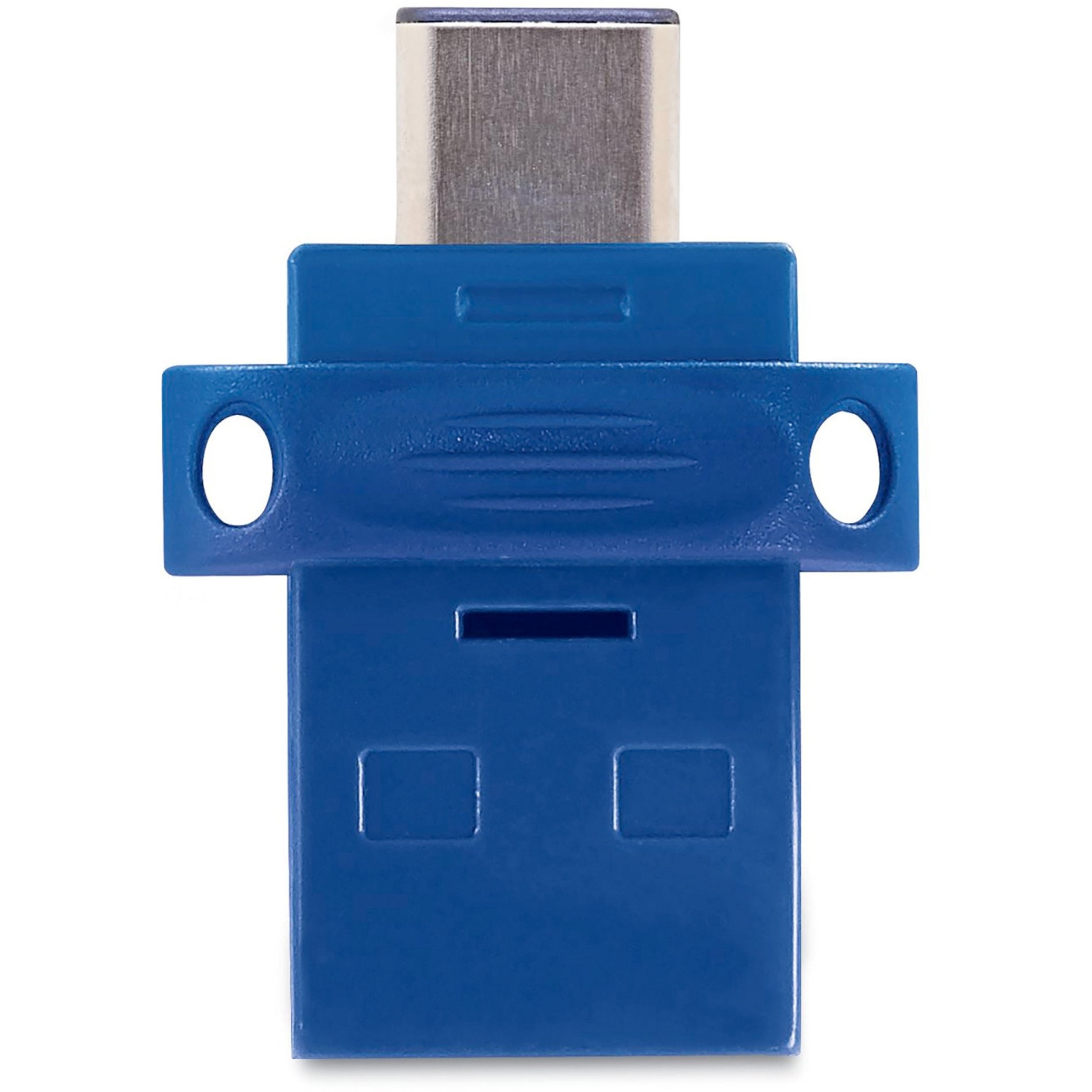 Microban 99153 Store 'n' Go Dual USB 3.2 Gen 1 Flash Drive, 16GB, Blue