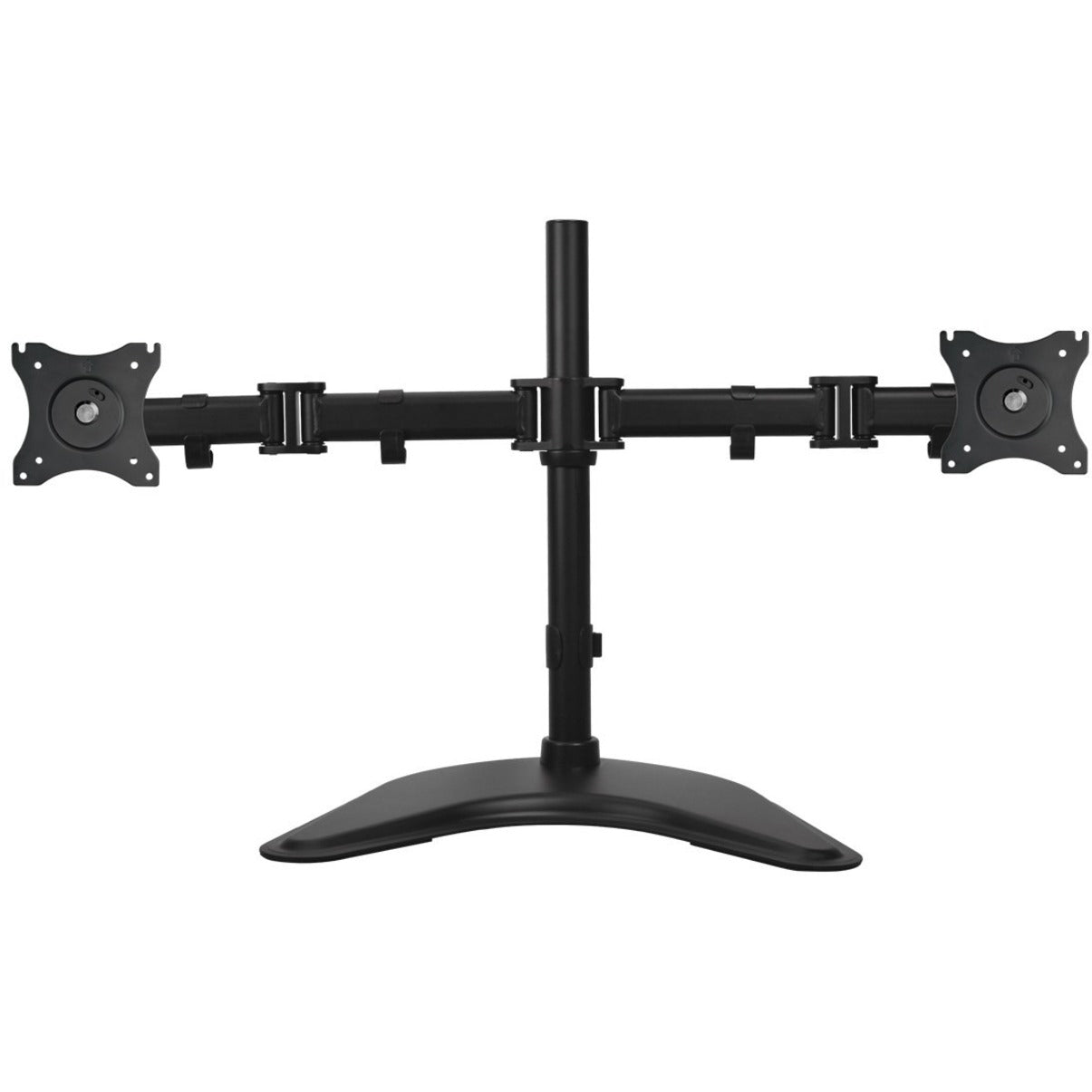 Soporte de Escritorio Independiente Articulado para Doble Monitor SIIG CE-MT1U12-S1 - 13"-27" Inclinación Rotación Ergonómico Durable Gestión de Cables Giro