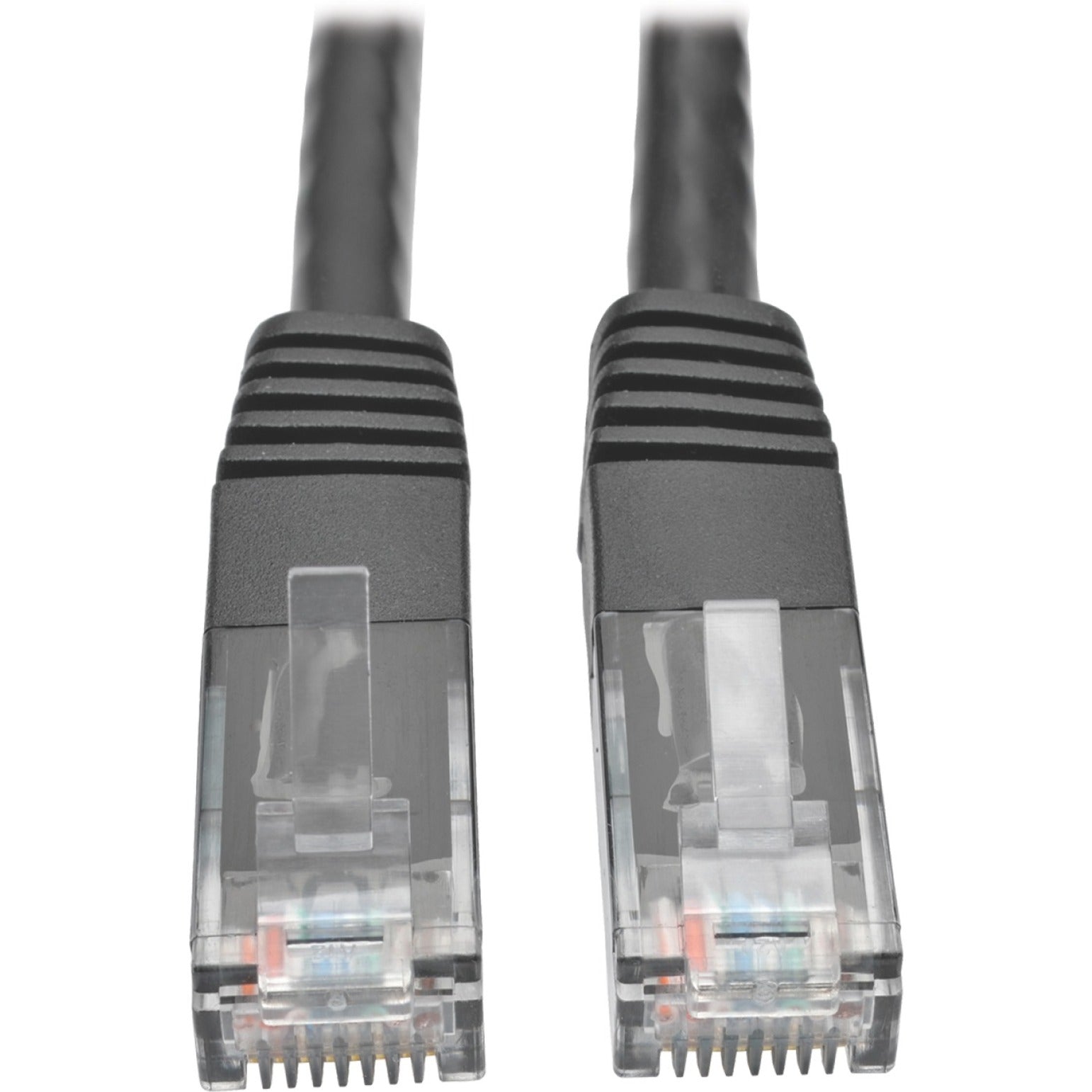 Cable de Parche Moldeado Gigabit Cat6 Tripp Lite N200-002-BK (RJ45 M/M) Negro 0.61 m