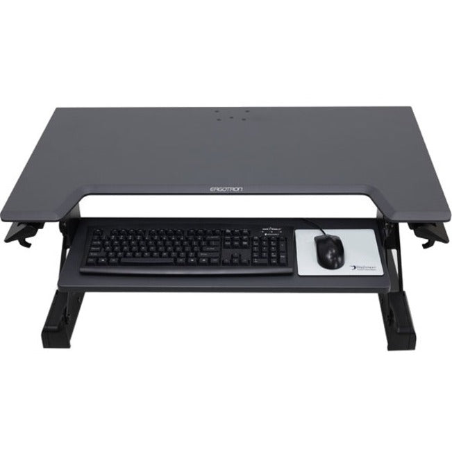 Ergotron 33-418-085 WorkFit-TL Sit-Stand Desktop Workstation, TAA Compliant Version