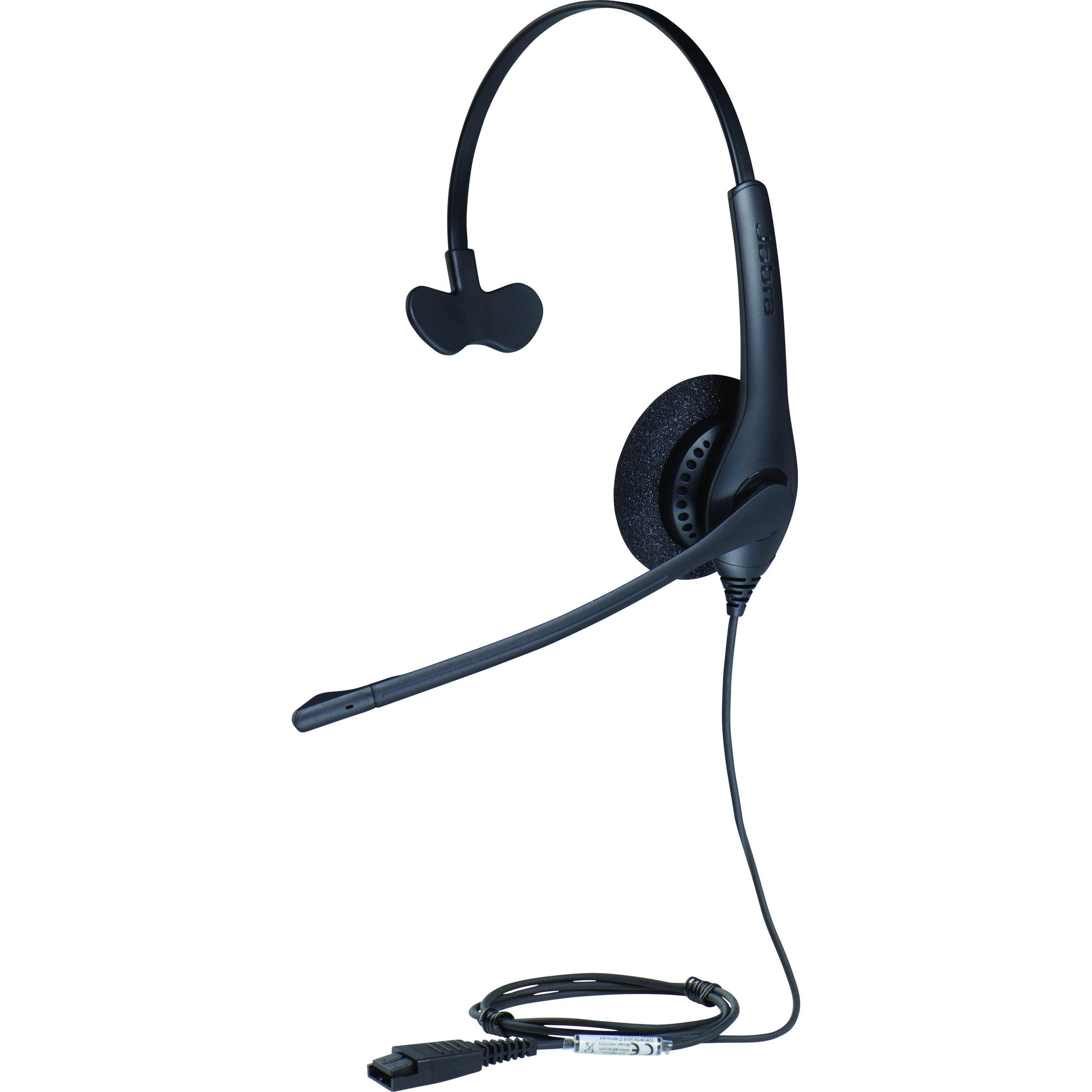 Jabra 1513-0157 BIZ 1500 Headset Monaural Desain Di Atas Kepala