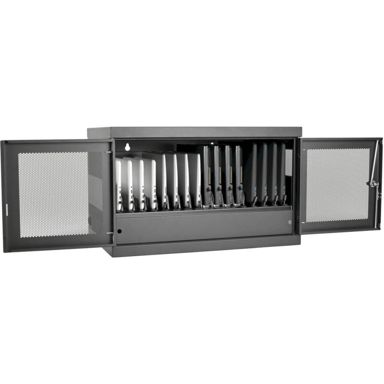 Tripp Lite CSC16AC Cabinet pour ordinateur portable Solution de stockage sécurisé pour ordinateurs portables Alimentation CA Certifié RoHS