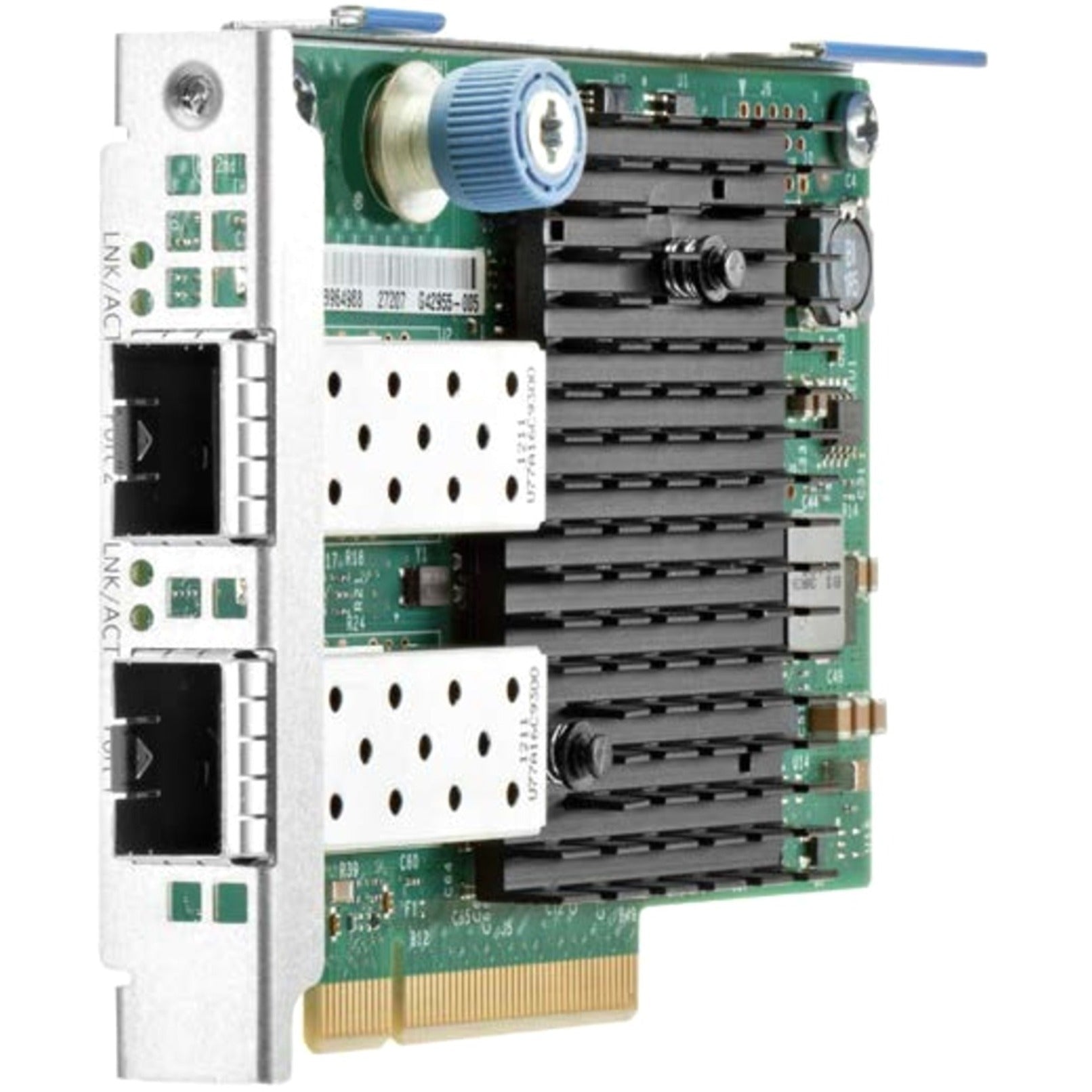 品牌: 惠普 (HPE) 光纤 (Optical Fiber) PCI Express 3.0 x8 (PCI Express 3.0 x8) 以太网 (Ethernet) 10Gb (10Gb) 2端口 (2-port) 727054-B21 (727054-B21) 562FLR-SFP+ 适配器 (562FLR-SFP+ Adapter)