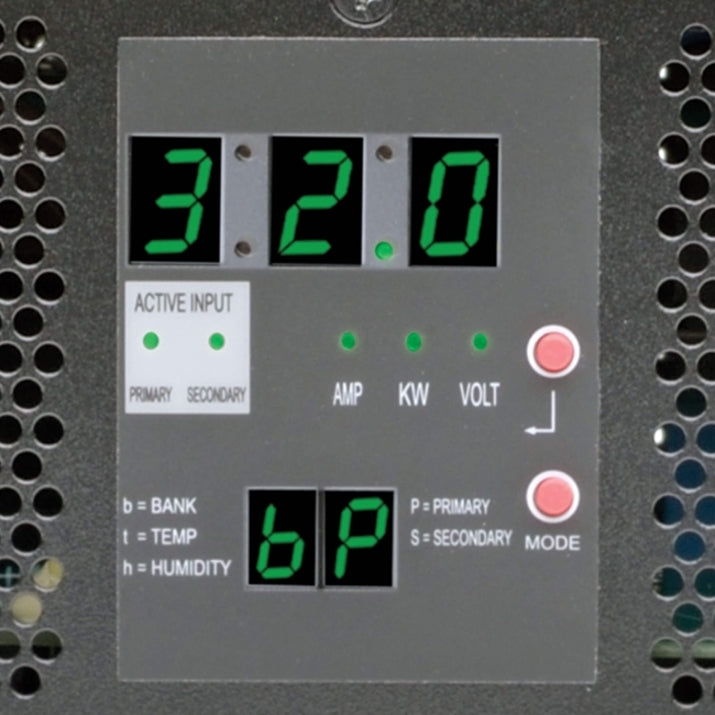 Close-up of PDU digital display showing power monitoring interface-alternate-image5