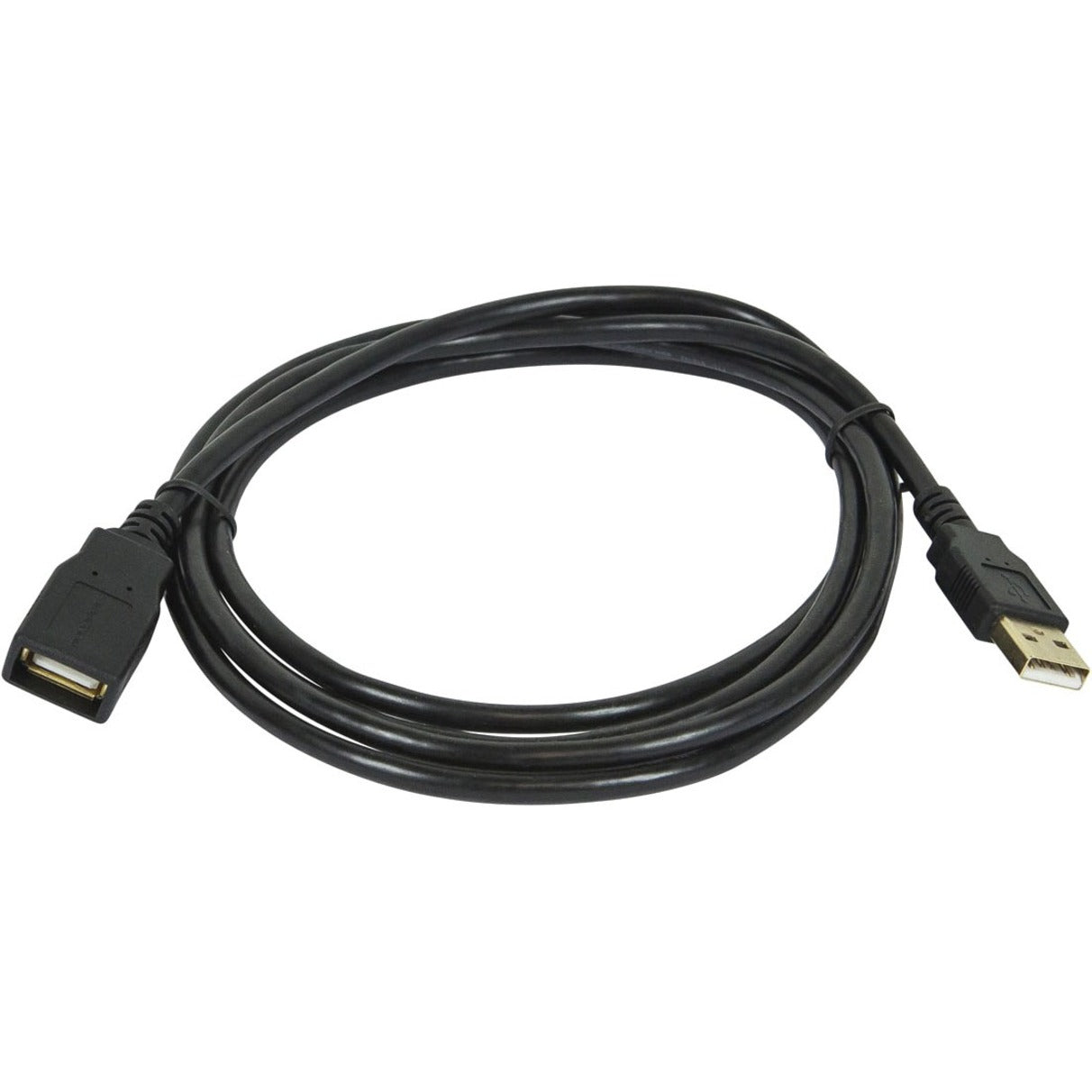 Monoprice 5433 6ft USB 2.0 A Male to A Female Extension Cable Corrosion-Free Gold Plated