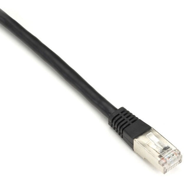 Black Box EVNSL0272BK-0030 SlimLine Cat.6 (S/FTP) Patch Network Cable, 30 ft, Molded, EMI/RF Protection