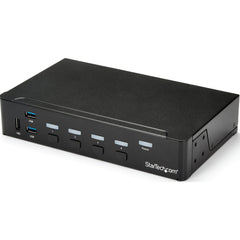 ستار تكنولوجيا SV431HDU3A2 4-Port HDMI KVM مفتاح - محور USB 3.0 مدمج، 1080p