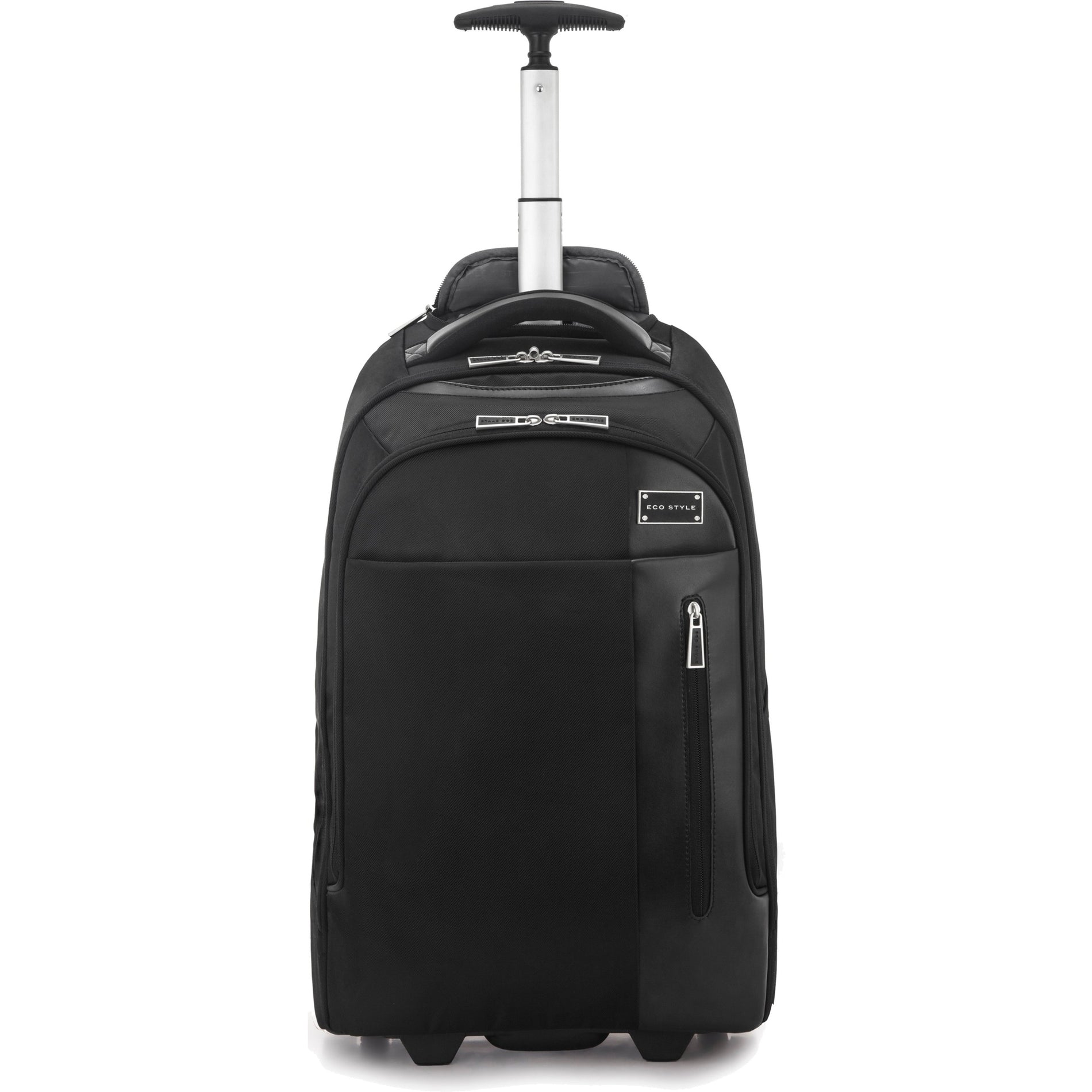 ECO STYLE ETEX-RB17 Tech Exec Rolling Backpack, 17.3" Notebook Carrying Case, Black