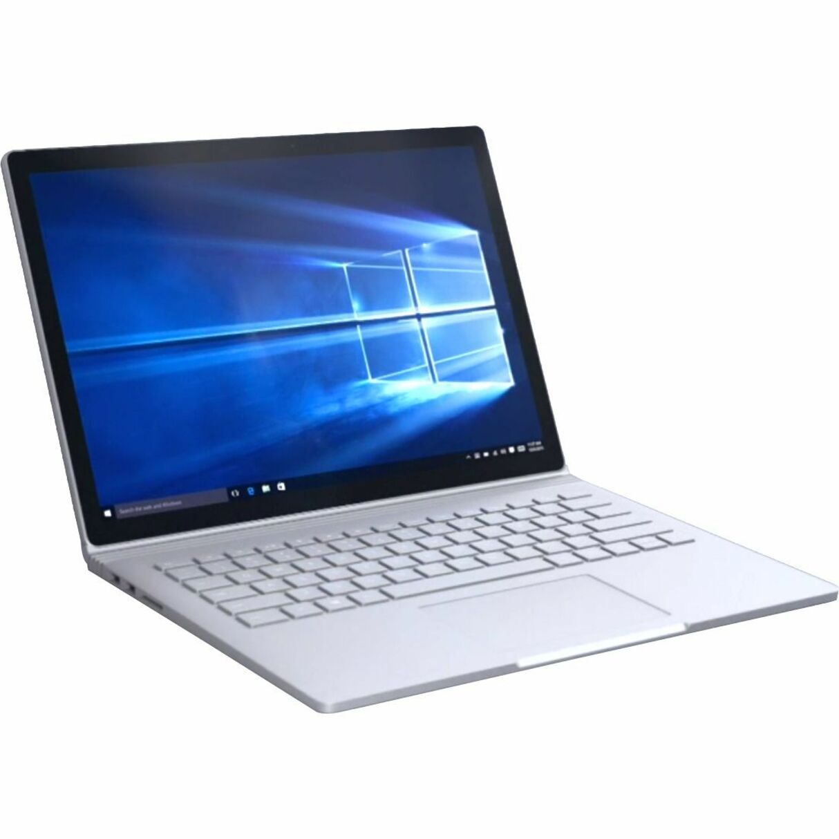 Microsoft Surface Book laptop with 13.5-inch display showing Windows interface, demonstrating where privacy screen filter would be applied-alternate-image1