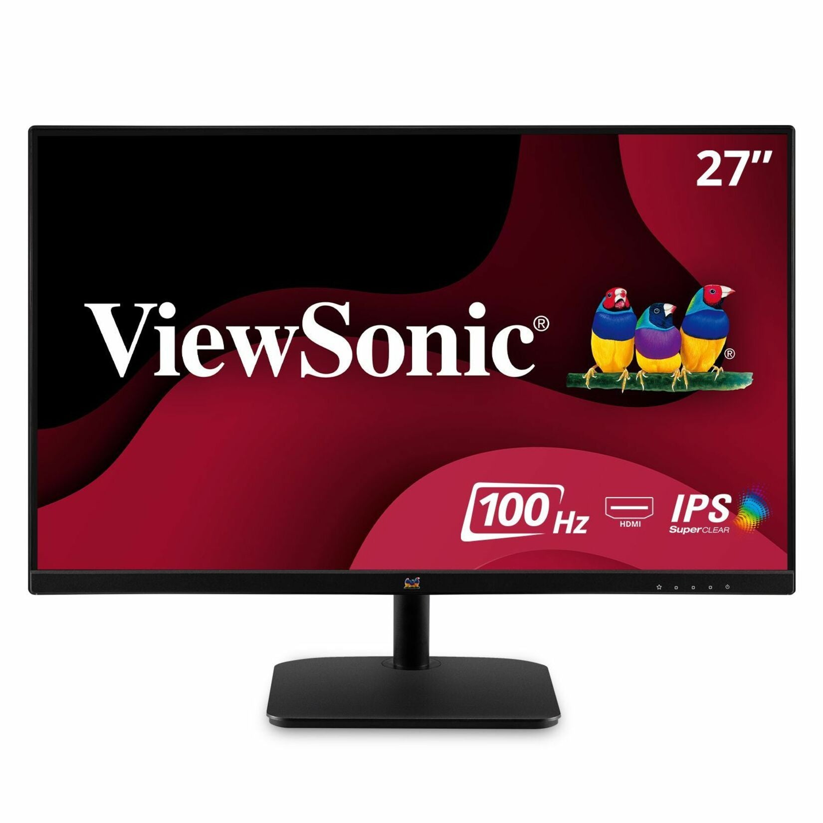 ViewSonic VA2759-SMH 27" FHD Frameless IPS LED Monitor, FreeSync, HDMI and VGA Inputs