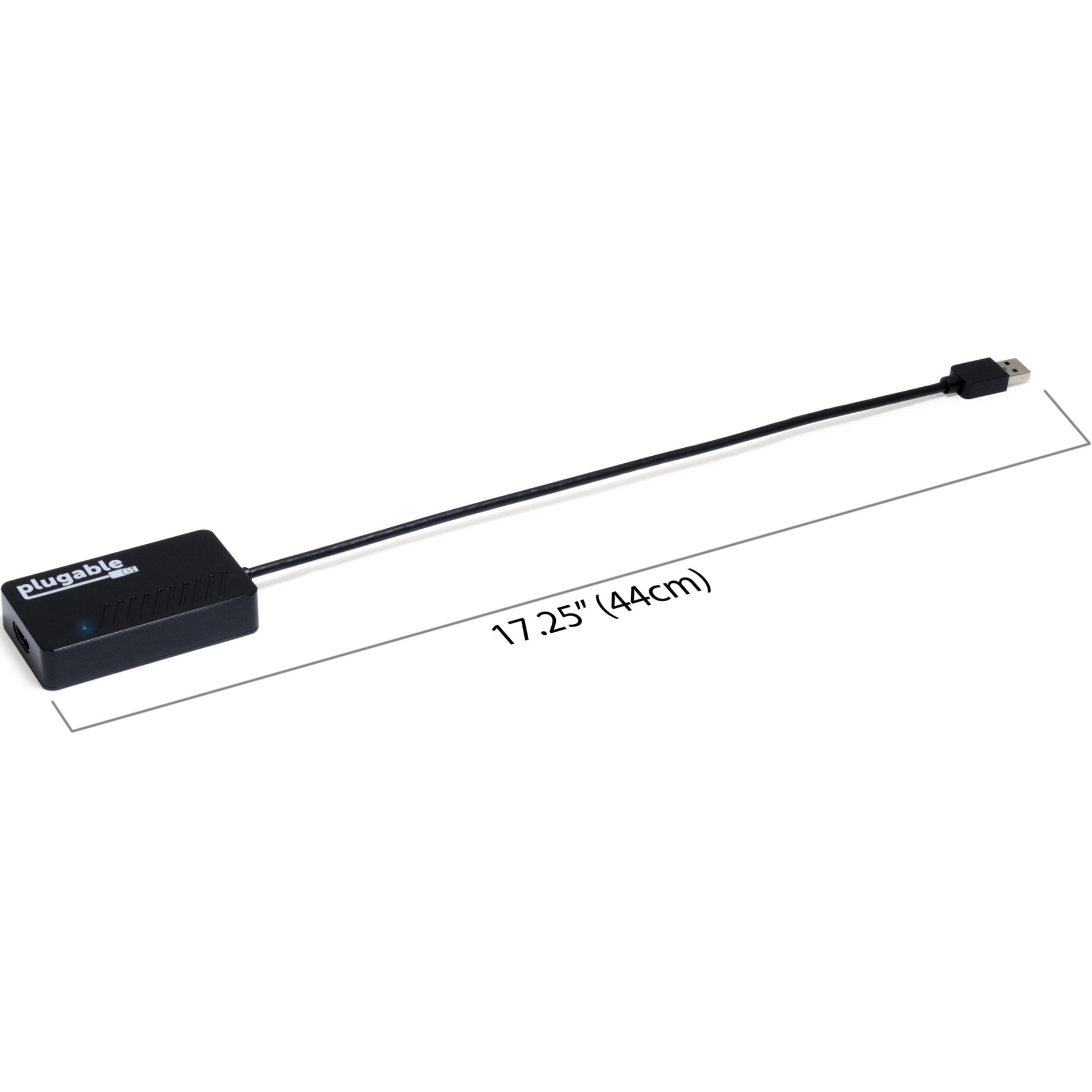 Marca: Plugable Adaptador de gráficos de video USB 3.0 a HDMI Plugable UGA-2KHDMI con audio para múltiples monitores Resolución de 2560 x 1440