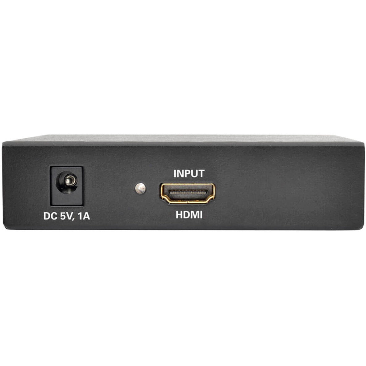 Close-up of power and HDMI input ports on Tripp Lite converter-alternate-image5