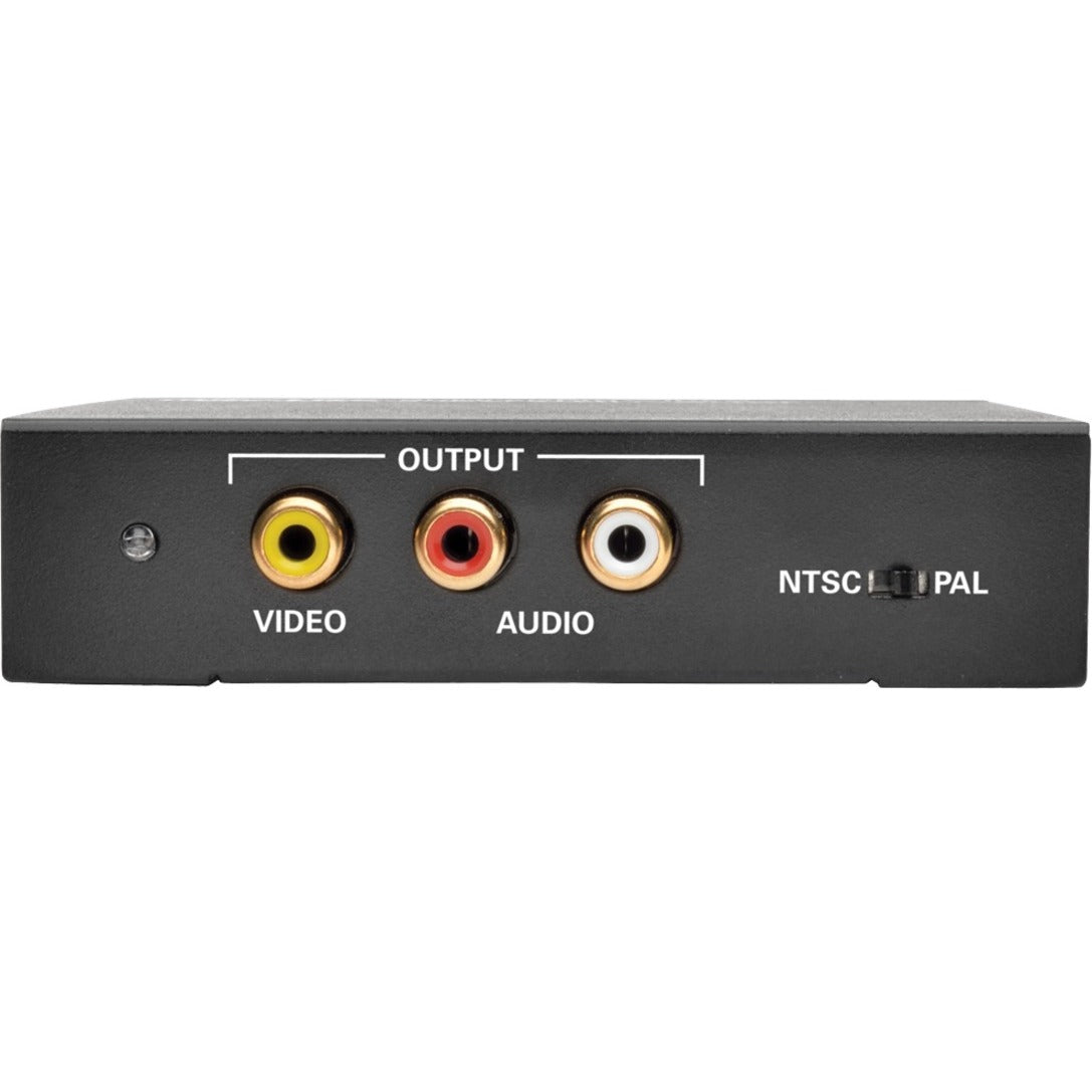 Tripp Lite P130-000-COMP Convertisseur HDMI vers Vidéo Composite avec Audio (F/3xF) Conversion de Signal 1920 x 1080 NTSC PAL