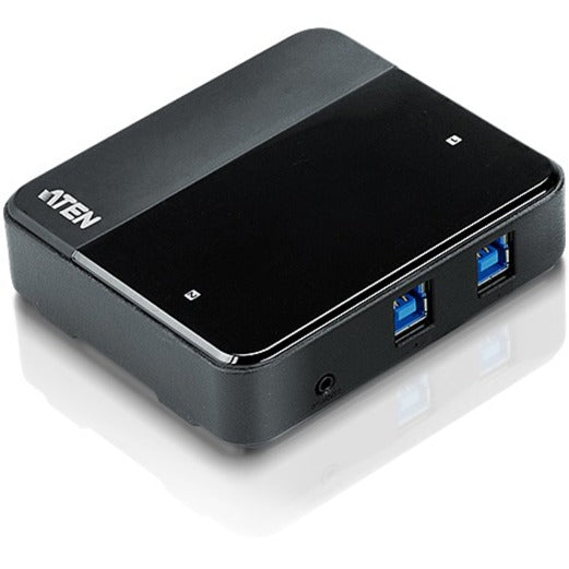 Front view of ATEN US234 USB 3.1 peripheral sharing switch showing two USB 3.1 ports