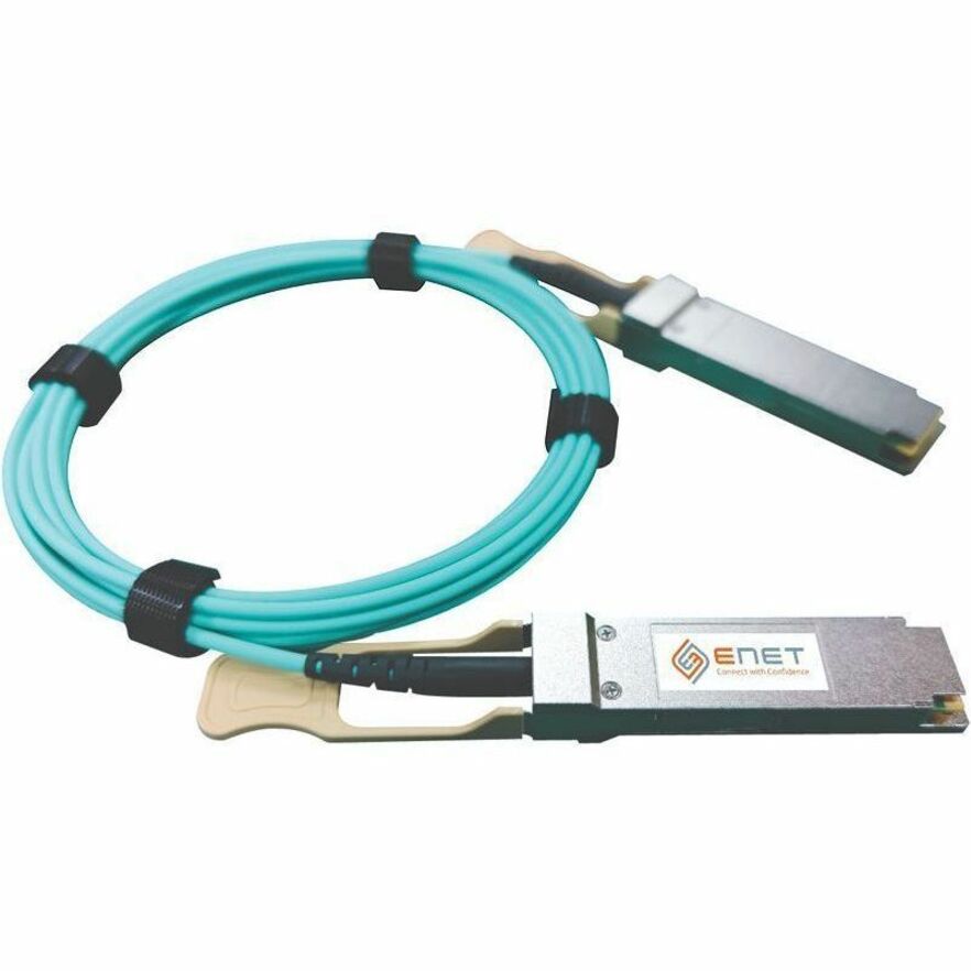 ENET AOC-Q-Q-100G-1M-ENC Arista Fiber Optic Network Cable, 100GBASE QSFP28 to QSFP28 Active Optical Cable (AOC), 850nm Multimode 1m