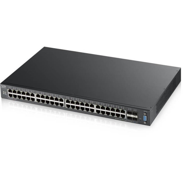 ZYXEL XGS2210-52 48-port GbE L2 Switch with 10GbE Uplink 