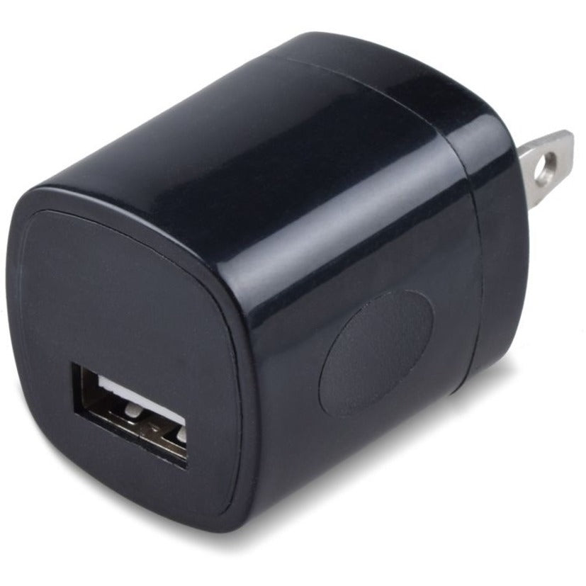 4XEM 4XUSB1ACHARGERB Black USB Wall Charger, 5W Power for Apple iPhone, iPad, iPod