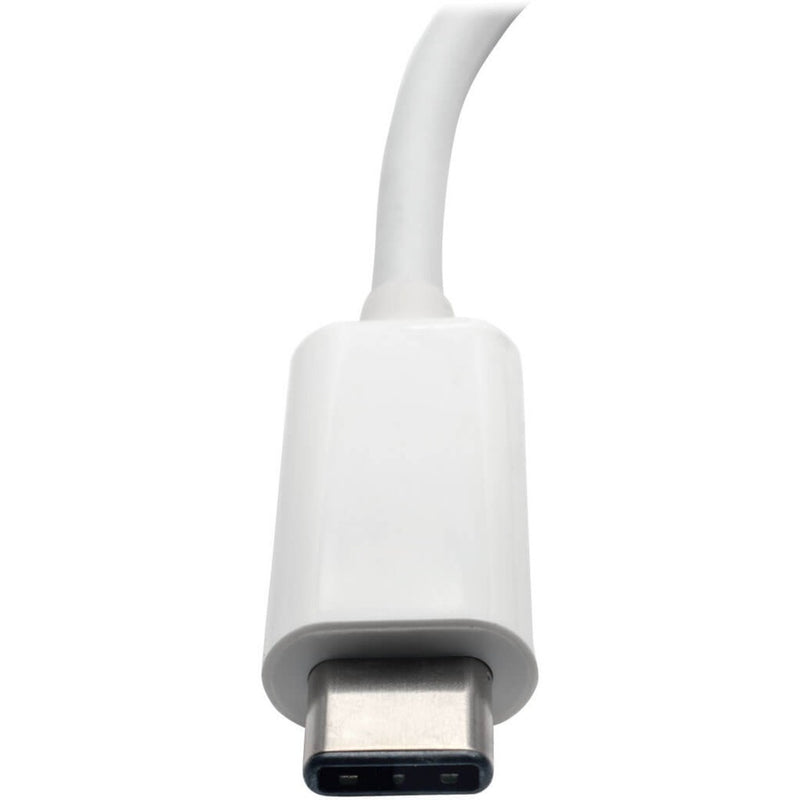 Close-up of Tripp Lite adapter's USB-C connector