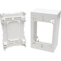 Tripp Lite N080-SMB1-WH Single-Gang Surface-Mount Junction Box White  Tripp Lite N080-SMB1-WH Enkelvoudige Oppervlak-Montage Aansluitdoos Wit