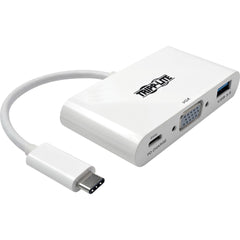 Tripp Lite U444-06N-VU-C グラフィックアダプタ、USB-C to VGA トリップライト