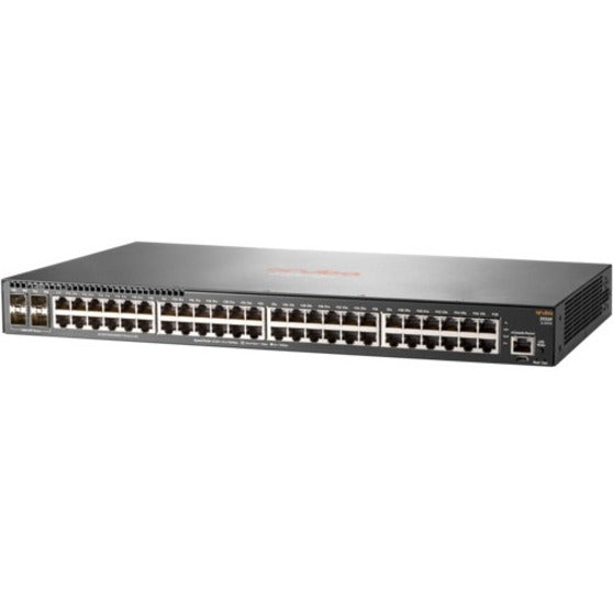 HPE Aruba 2930F 48G 4SFP Switch, Gigabit Ethernet, 48 Ports, Lifetime Warranty