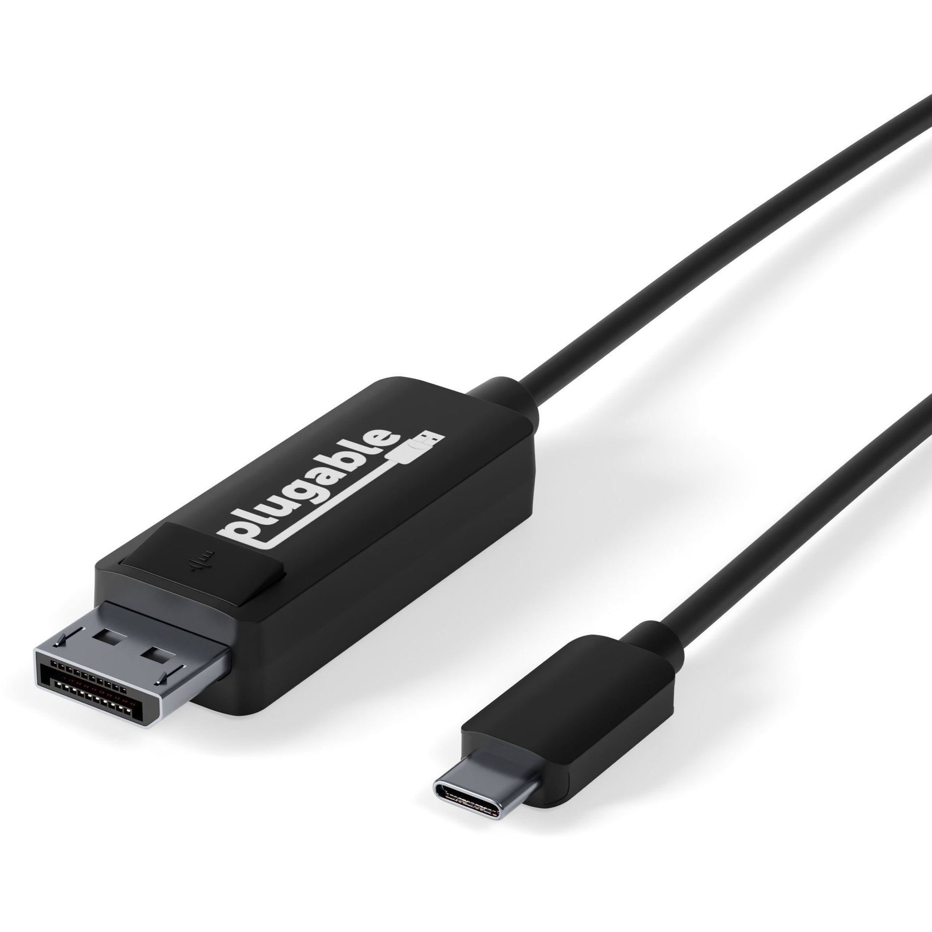 Cable de adaptador Plugable USBC-DP USB-C a DisplayPort 6 pies - Conecta tus dispositivos fácilmente Marca: Plugable