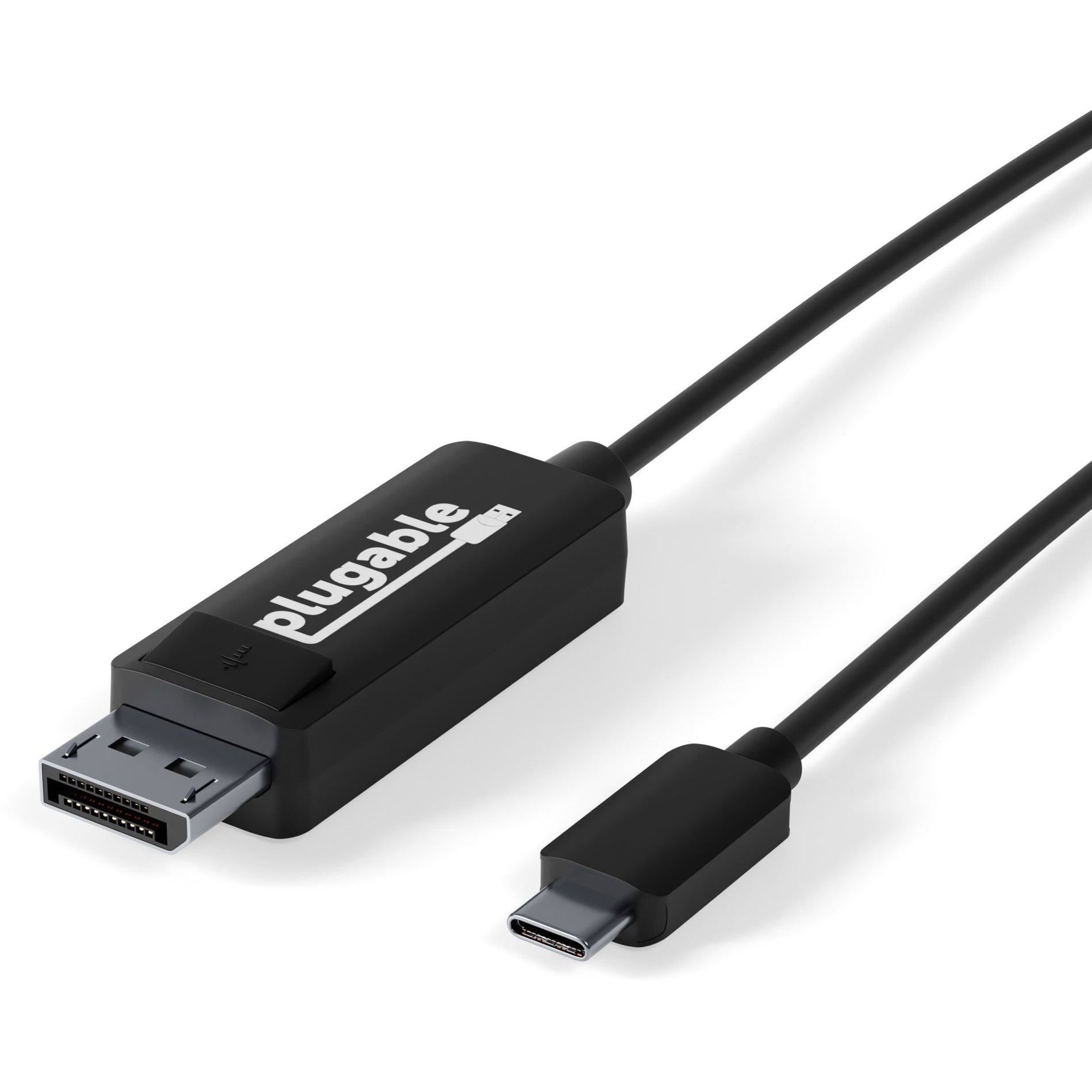 Plugable USBC-DP USB-C to DisplayPort Adapter Cable, 6 ft - Connect Your Devices with Ease