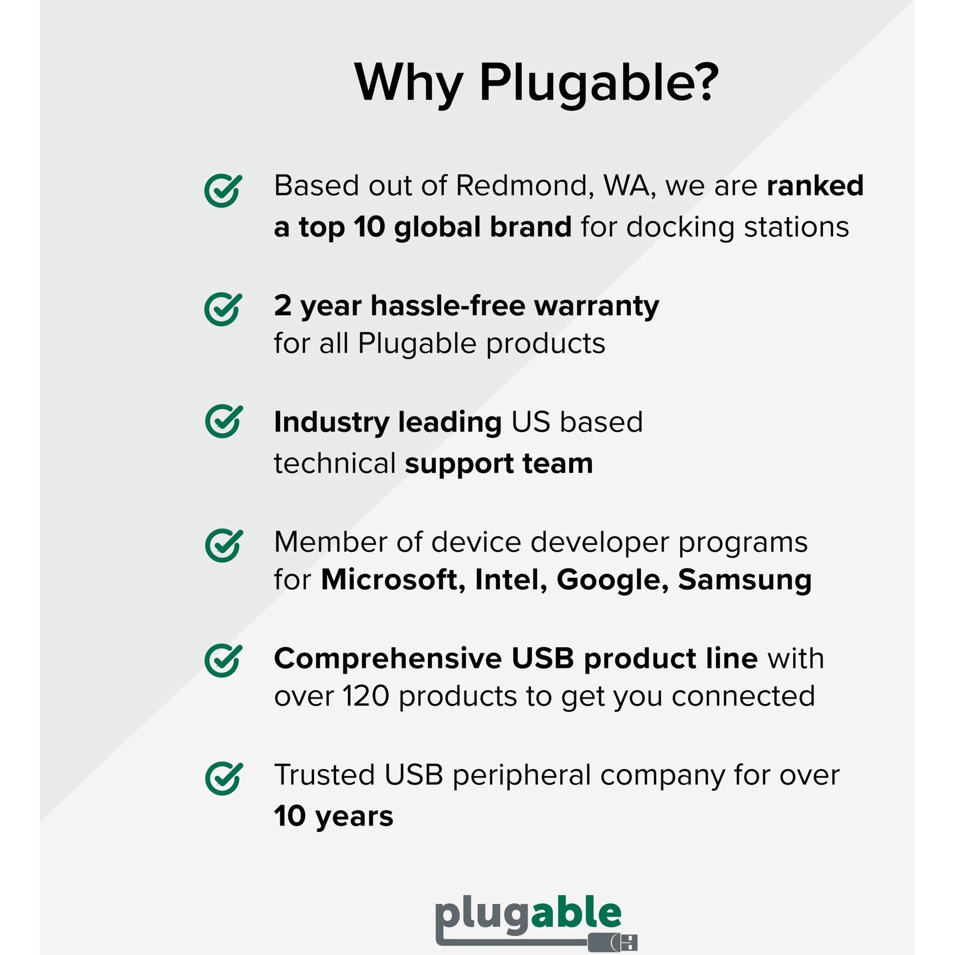 سلك تحويل من USB-C إلى DisplayPort من Plugable، 6 أقدام - قم بربط أجهزتك بسهولة العلامة التجارية: التوصيل الاسم التجاري: التوصيل