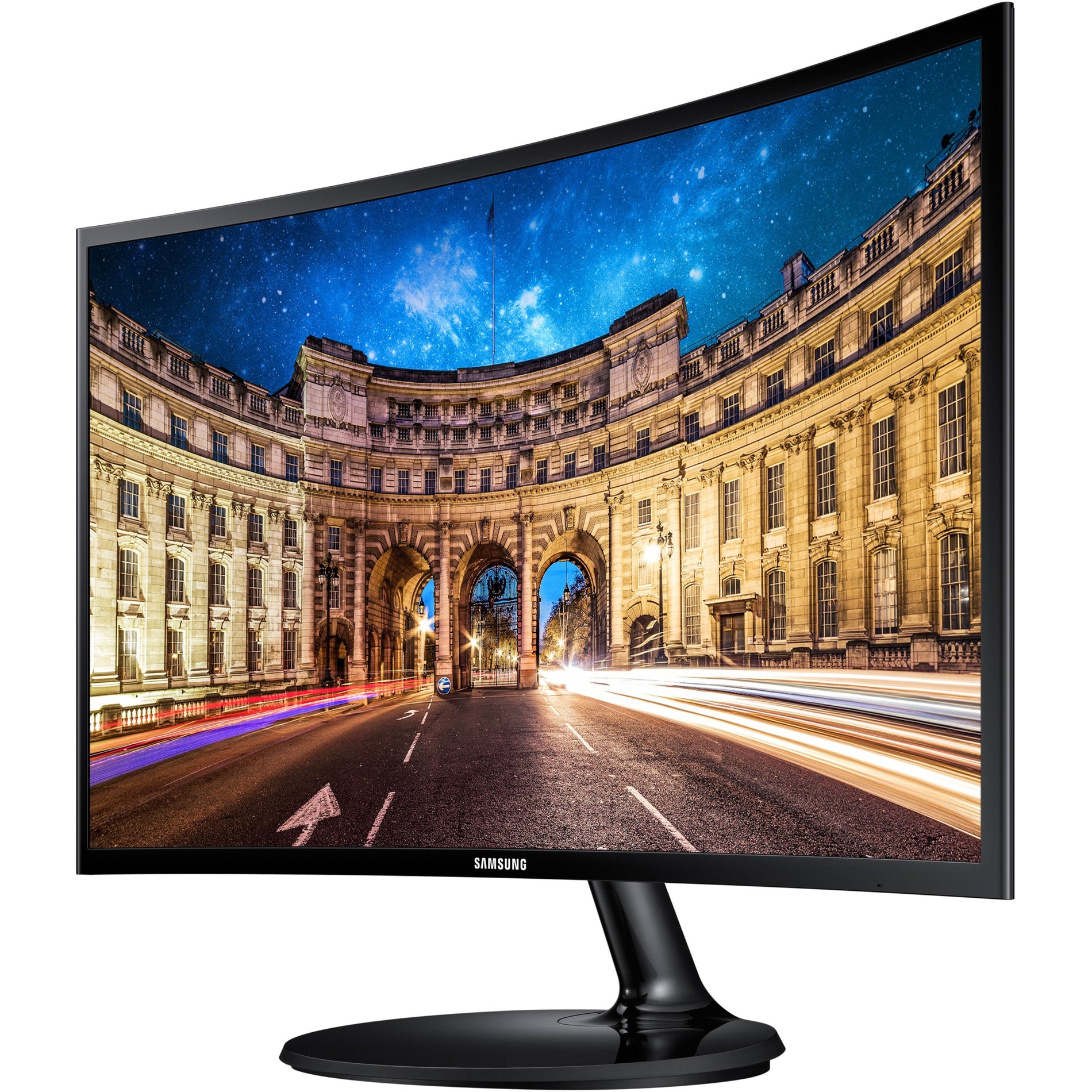 Samsung C27F390FHN 27" Curved LED Monitor, Full HD, TAA Compliant, HDMI, VGA