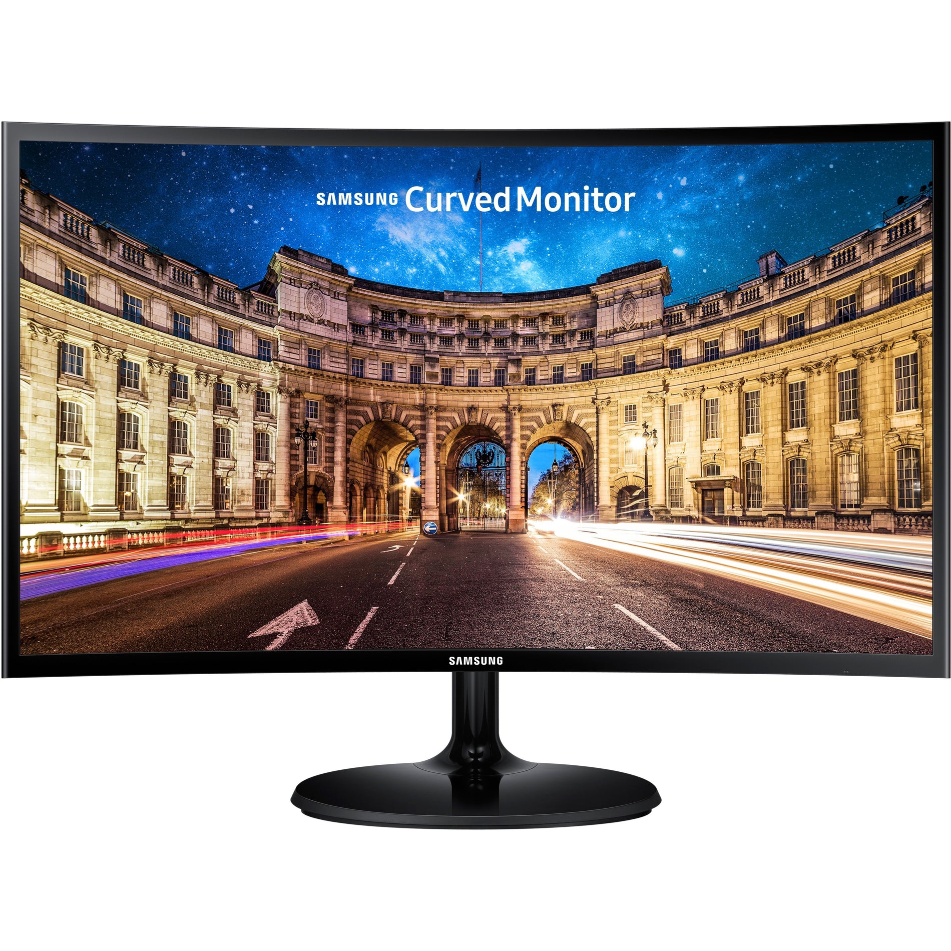 Samsung C27F390FHN 27" Curved LED Monitor, Full HD, TAA Compliant, HDMI, VGA