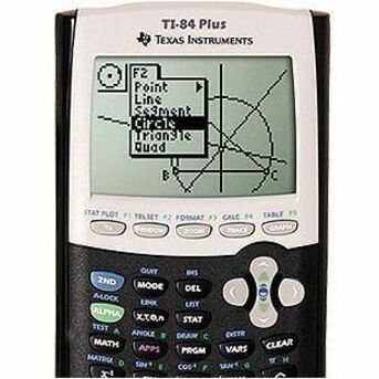 Texas Instruments 84PL/TBL/1L1/A TI-84 Plus Graphing Calculator, Advanced Functions, Graphing Capabilities, Battery Backup