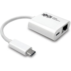 ट्रिप्प लाइट U436-06N-G-C USB 3.1 जनरल 1 USB-C से गीगाबिट ईथरनेट एनआईसी नेटवर्क एडाप्टर 10/100/1000बेस-टी ट्विस्टेड पेयर