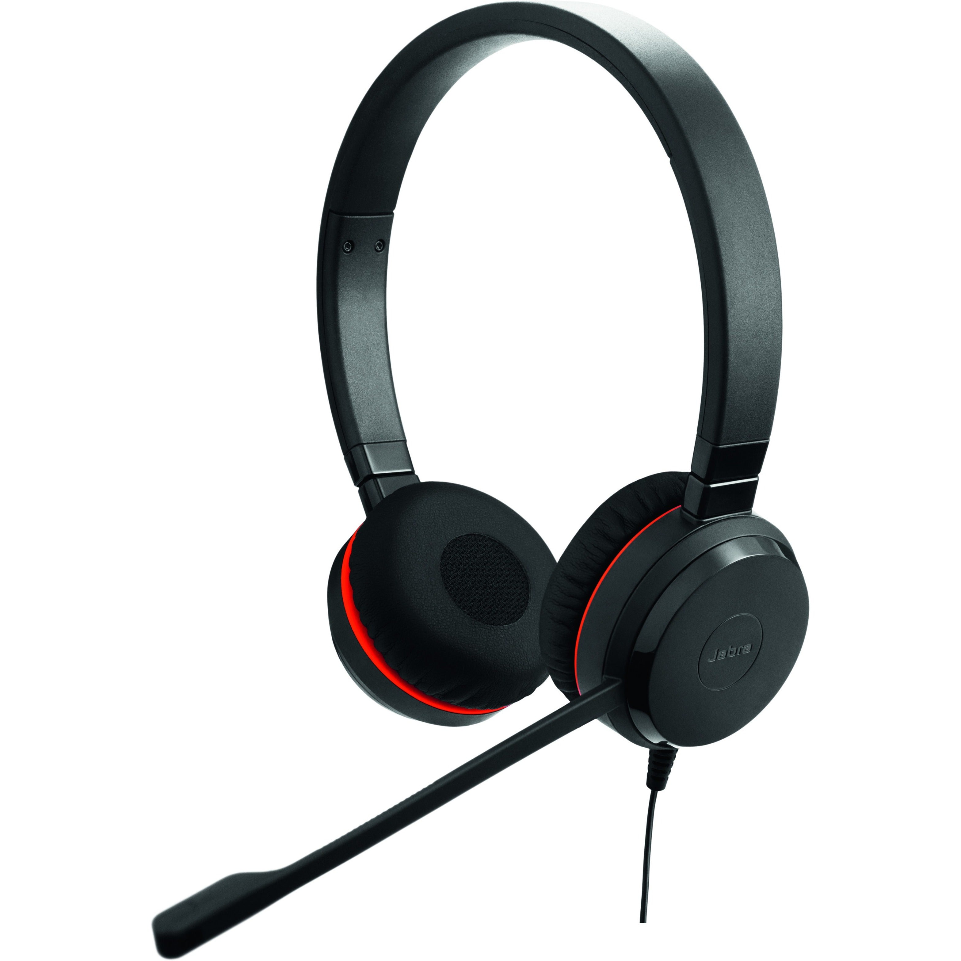 Jabra EVOLVE 30 II UC Stereo Headset, Passive Noise Cancelling, Comfortable Wired Binaural Design, Digital Signal Processing, Over-the-head, 3.5mm Connection, Black - 5399-829-309 (2 Year Warranty)