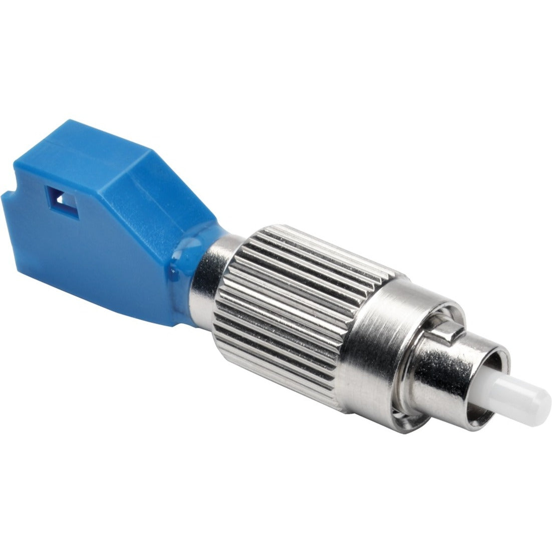Tripp Lite T020-001-LC9 FC zu LC 9/125 Adapter für Multi-Function Optical Fiber Cable Tester (M/F) Silber Blau