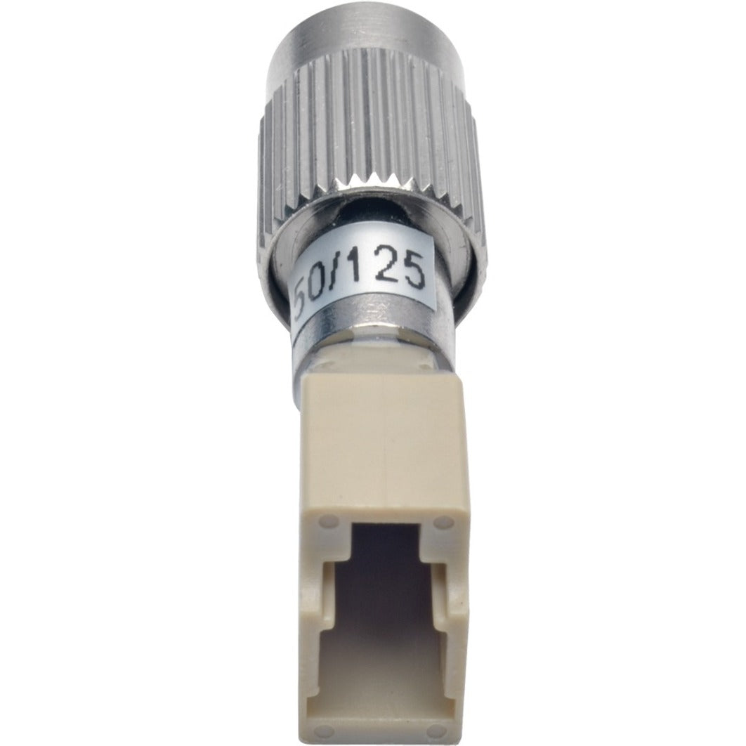 Tripp Lite T020-001-LC50 Adaptateur FC à LC 50/125 pour Testeur de Câble Fibre Optique Multifonction (M/F) Argent Beige