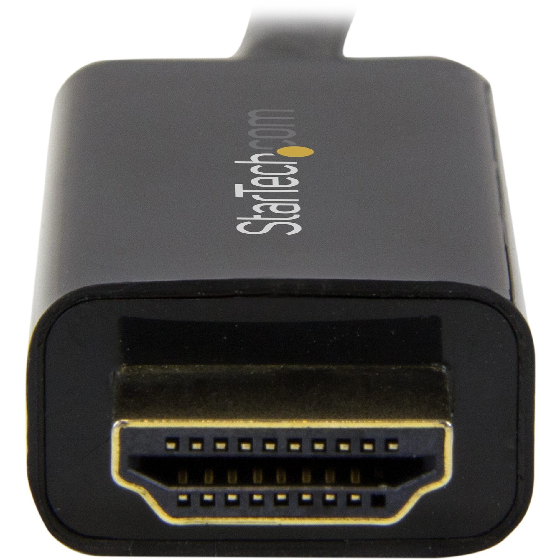 StarTech.com MDP2HDMM5MB Cable de adaptador Mini DisplayPort a HDMI - 5 m (15 pies) Ultra HD 4K 30Hz. Traducir Marca.